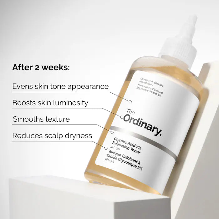The Ordinary Glycolic Acid 7% Toning Solution 240Ml