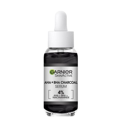 Garnier 4% AHA + BHA &amp; Niacinamide Charcoal Face Serum