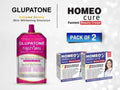 1 Glupatone And 2 Homeo Cure Beauty Cream Skin Care – Pack Of 3