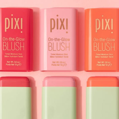 1 Piece Pixi On-the-glow Blush Stick For Girls Makeup Blush On The Glow Cheeks And Lips Makeup Like Lipstick