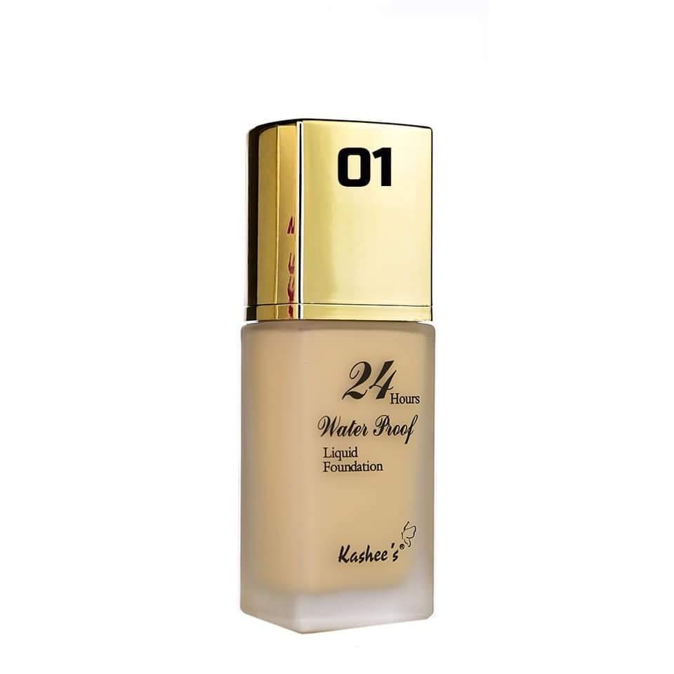 Kashee's 24 Hours Waterproof Liquid Foundation (30Ml)