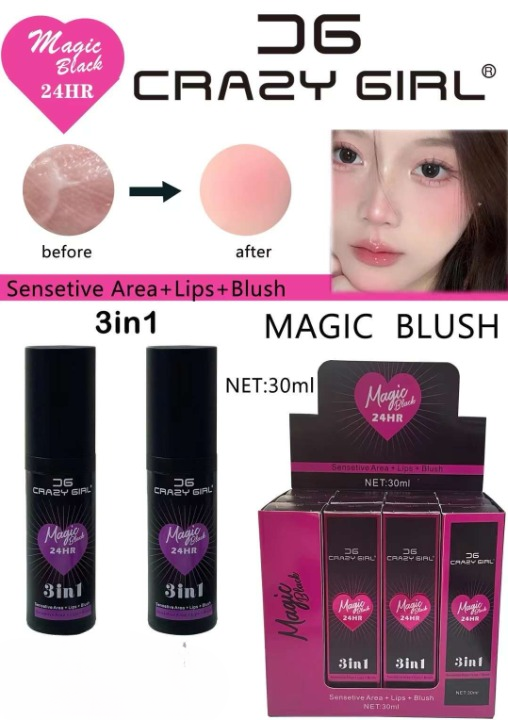 3 in 1 Magic Pink 24H Blusher