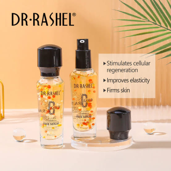 Dr.Rashel C Gold Caviar Multi Effect Renewal Face Serum for Anti Wrinkle