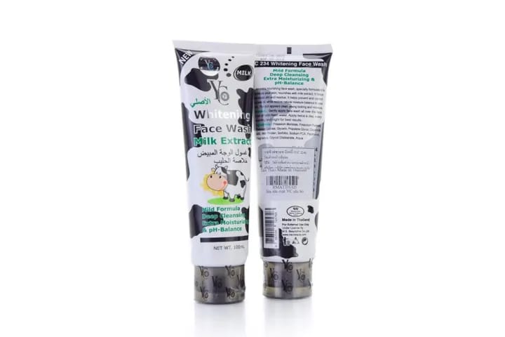 YC Whitening Face Wash, With Milk Extract, 100ml