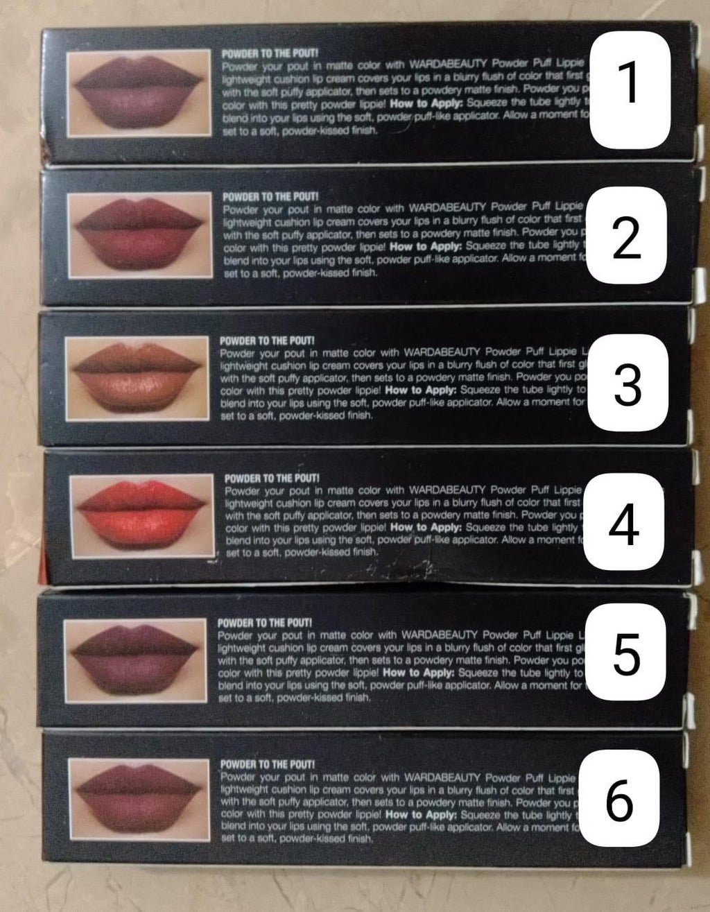 Lipstick/blush powder puff lip cream ( 12 Ml)