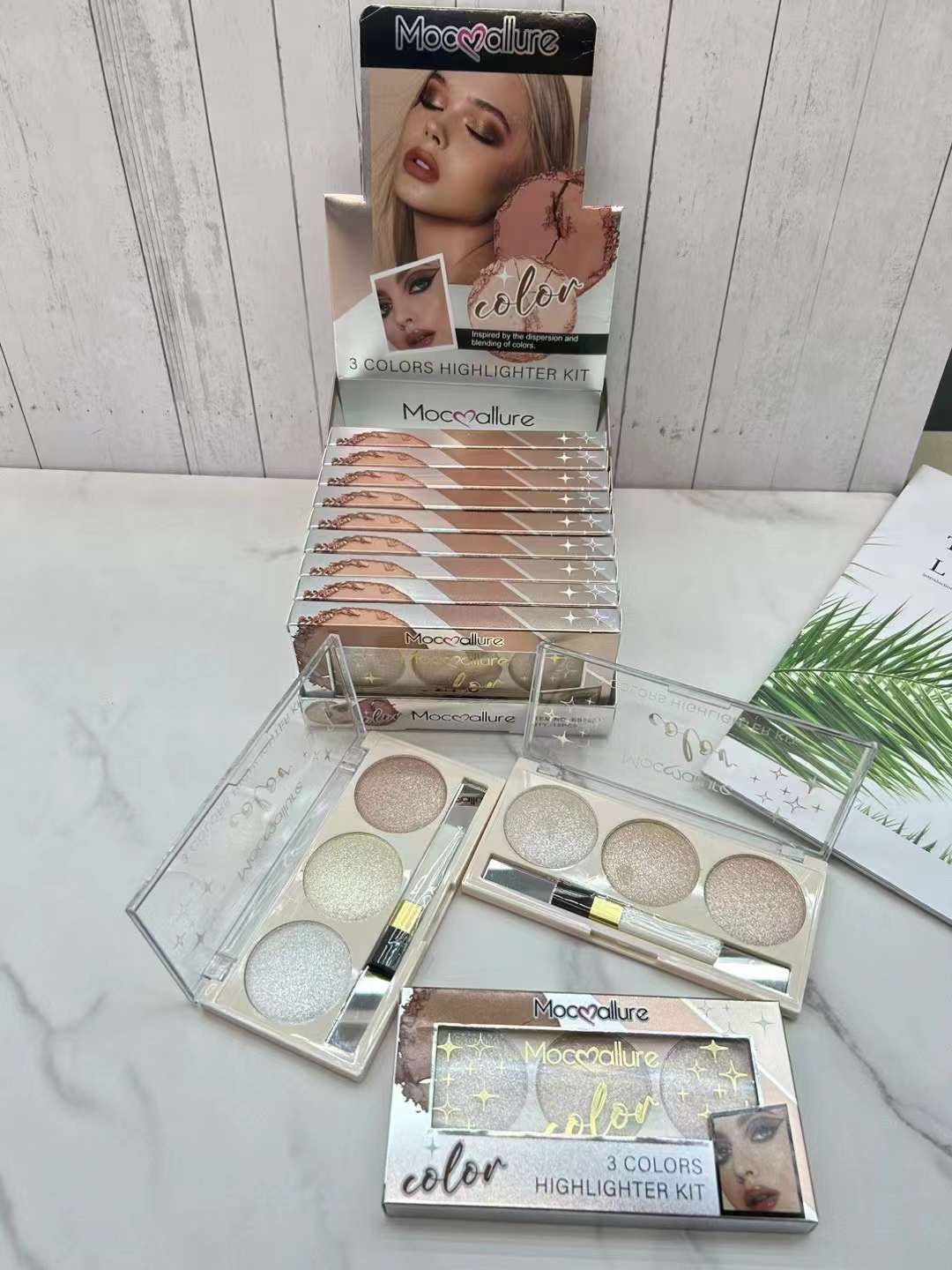 Mocallure Highlighter Kit 3 in 1