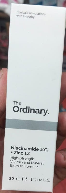 The Ordinary Niacinamide 10% + Zinc 1 % (30ML )