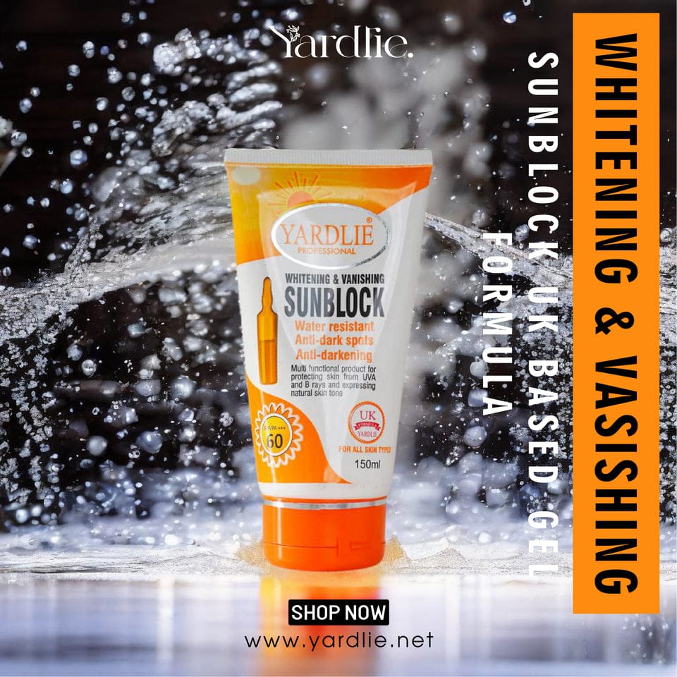 YARDLIE - SPF - 60 WHITENING &amp; VANISHING SUNBLOCK 150ml