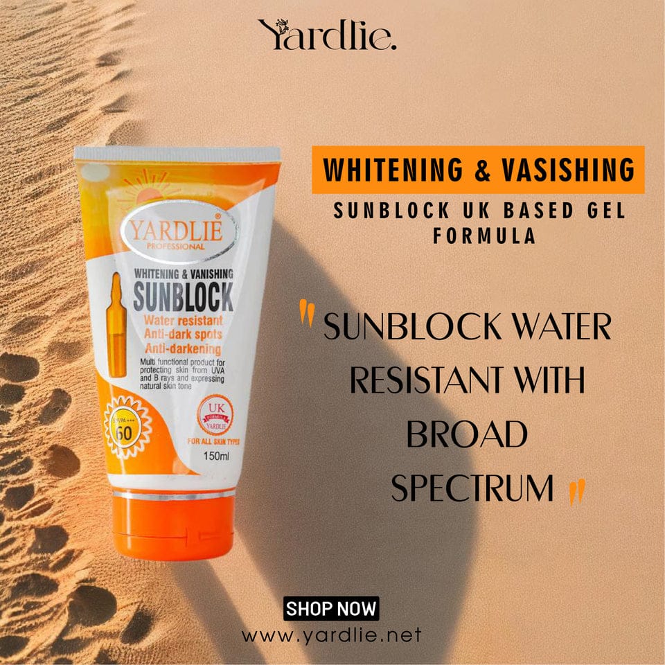 YARDLIE - SPF - 60 WHITENING &amp; VANISHING SUNBLOCK 150ml