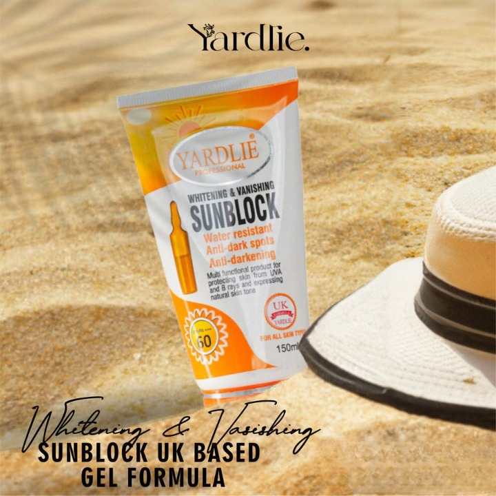 YARDLIE - SPF - 60 WHITENING &amp; VANISHING SUNBLOCK 150ml
