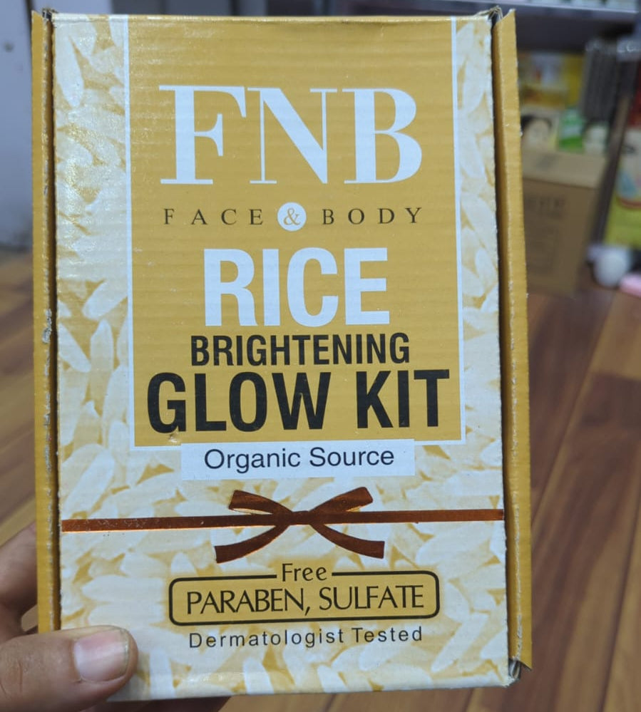 FNB-Whitening Rice Extract Bright &amp; Glow Kit