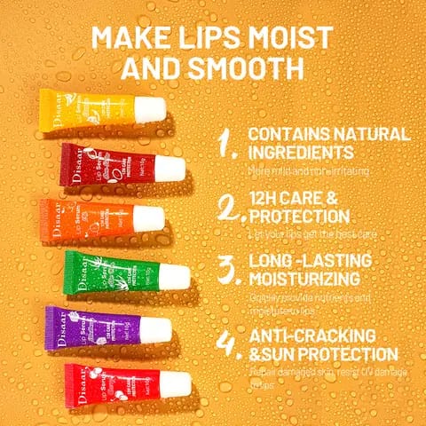 2 PC Fruit Lip Balm Moisturizing Antidrying Antifreeze Banana Lip Balm