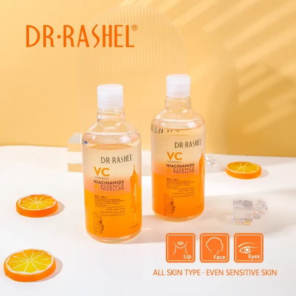 Drrashel Vitamin C Vc & Niacinamide Brightening Skin Care Cleansing Set – 3 Pcs/set