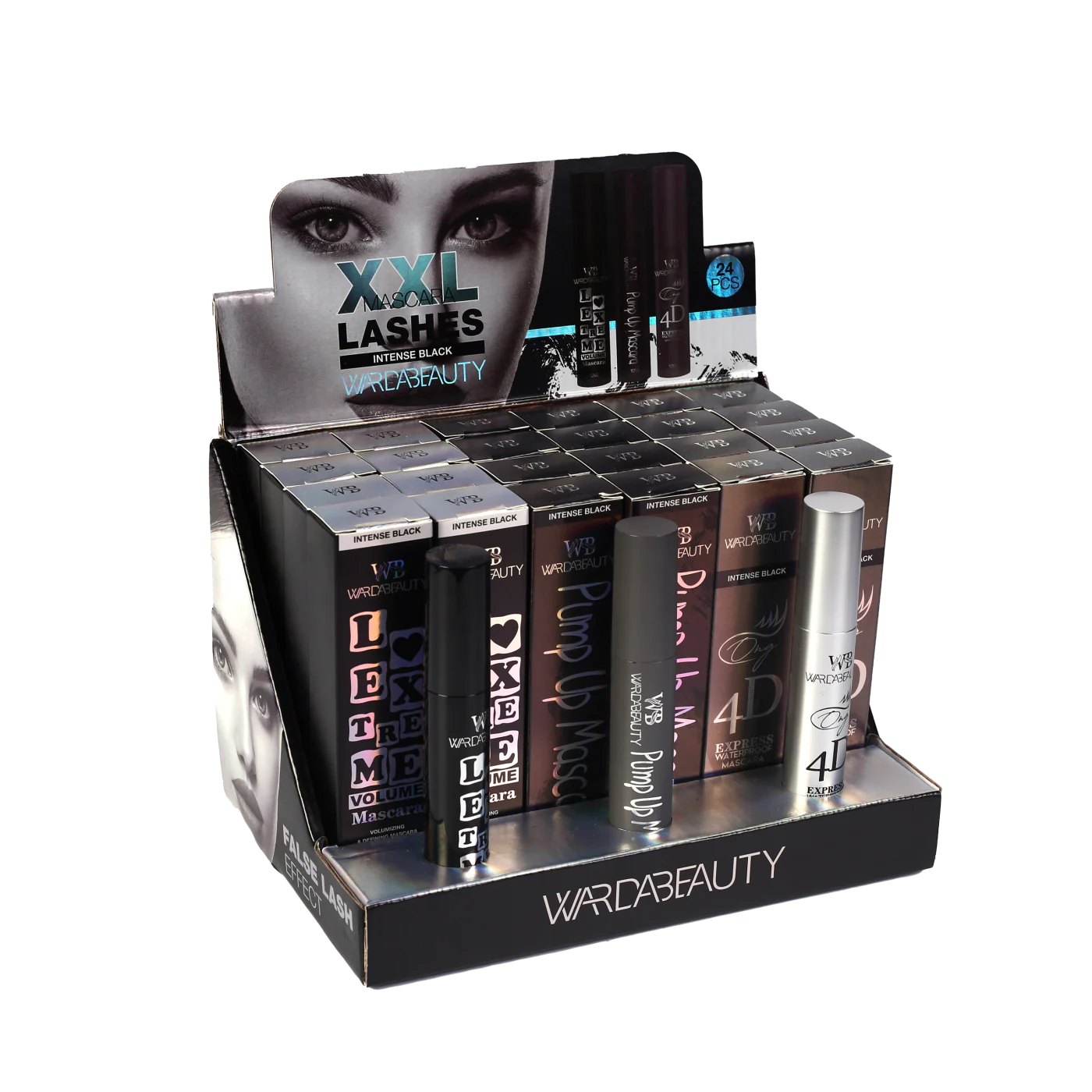 (1 pcs ) wb warda beauty mascara (black color)